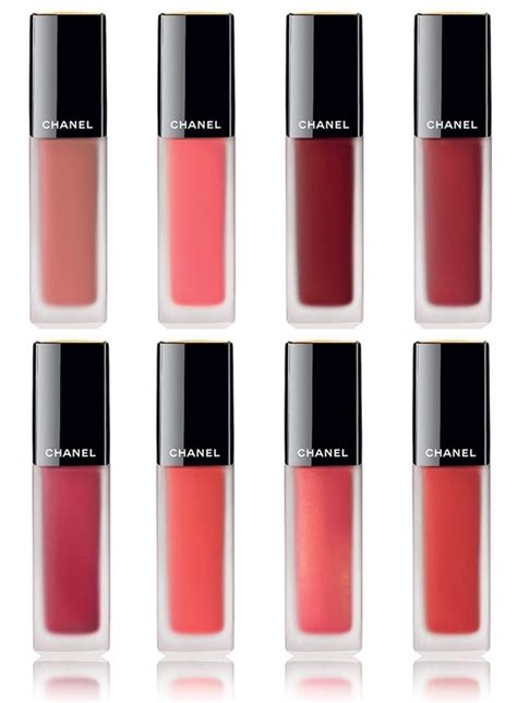 chanel matte liquid lip color|chanel lipstick red no 5.